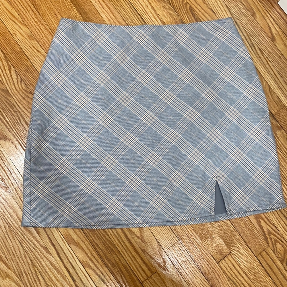 Abercrombie plaid mini shirt